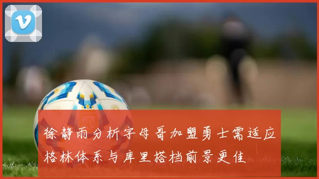 徐静雨分析字母哥加盟勇士需适应格林体系与库里搭档前景更佳